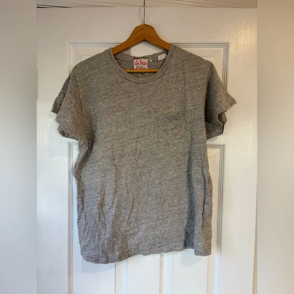 Levi's Vintage Clothing 1950s Sportswear Tshirt heather grey cotton jersey small - Picture 1 of 6